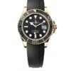 ROLEX YACHT MASTER OYSTER FLEX (GOLD BLACK)