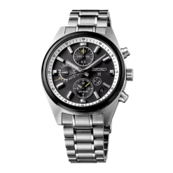 Seiko PROSPEX GPS SOLRA CHRONOGRAPH SPEEDTIMER IN BLACK - SSH167J1